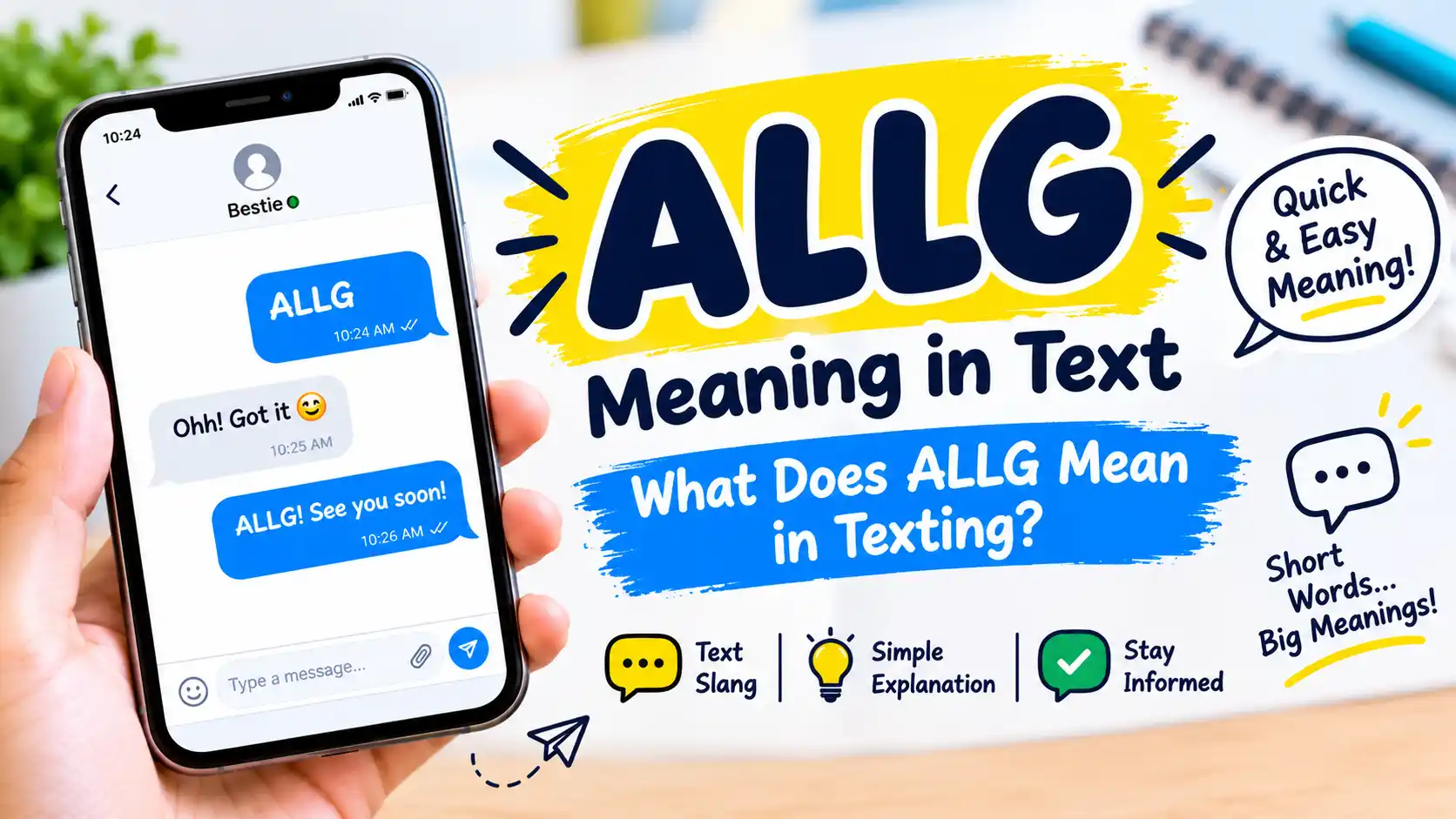 ALLG Meaning In Text