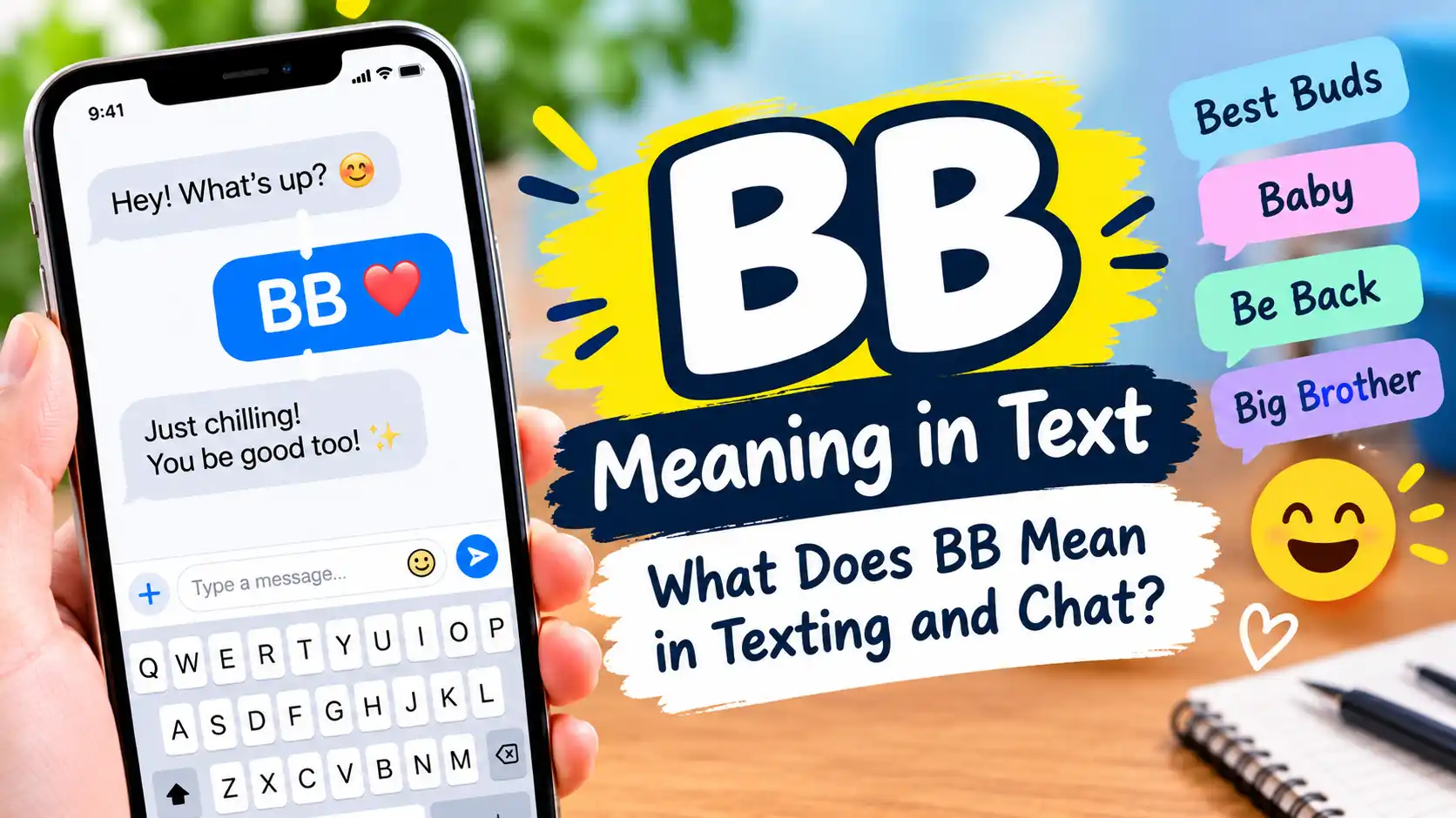 BB Meaning in Text
