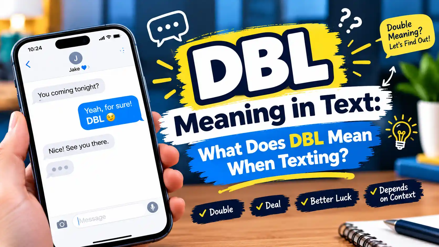 DBL Meaning in Text