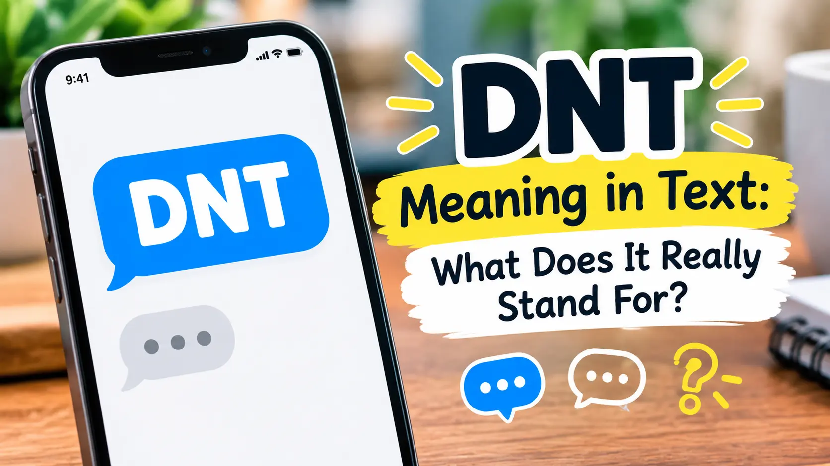DNT Meaning In Text