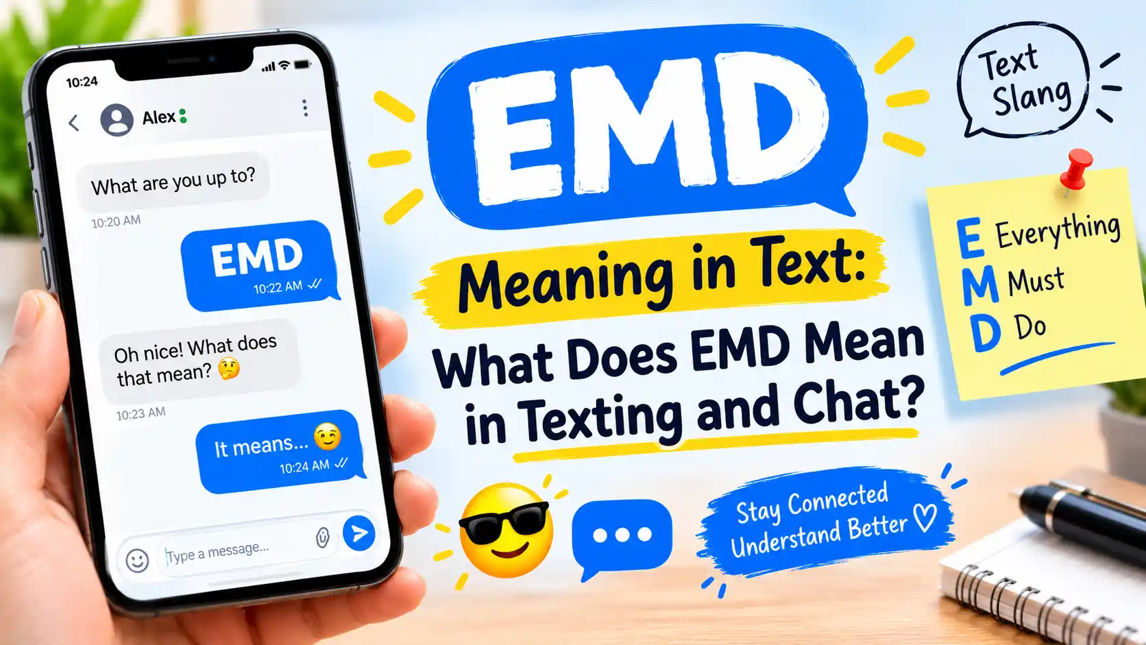 EMD Meaning in Text
