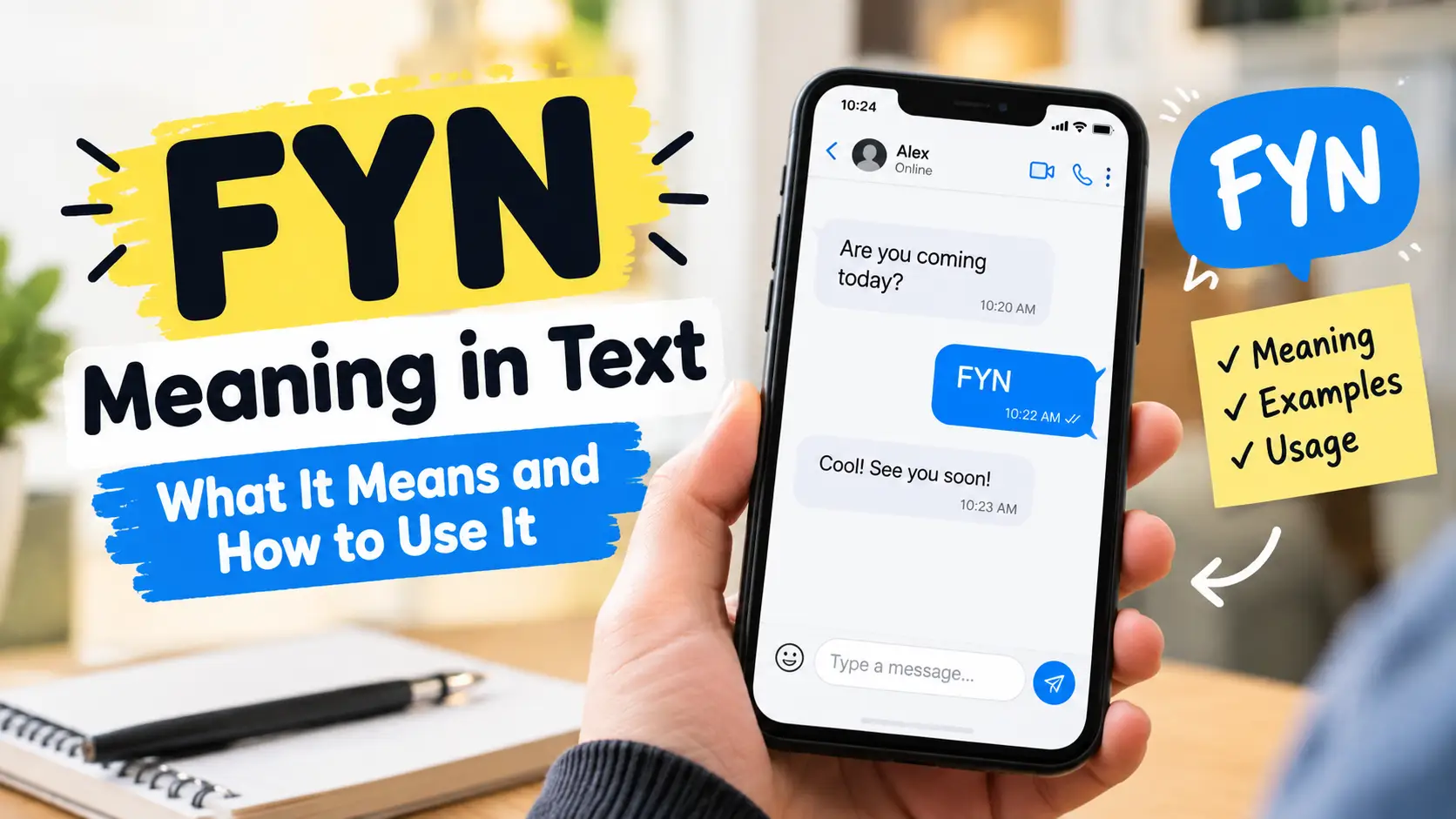 FYN Meaning In Text