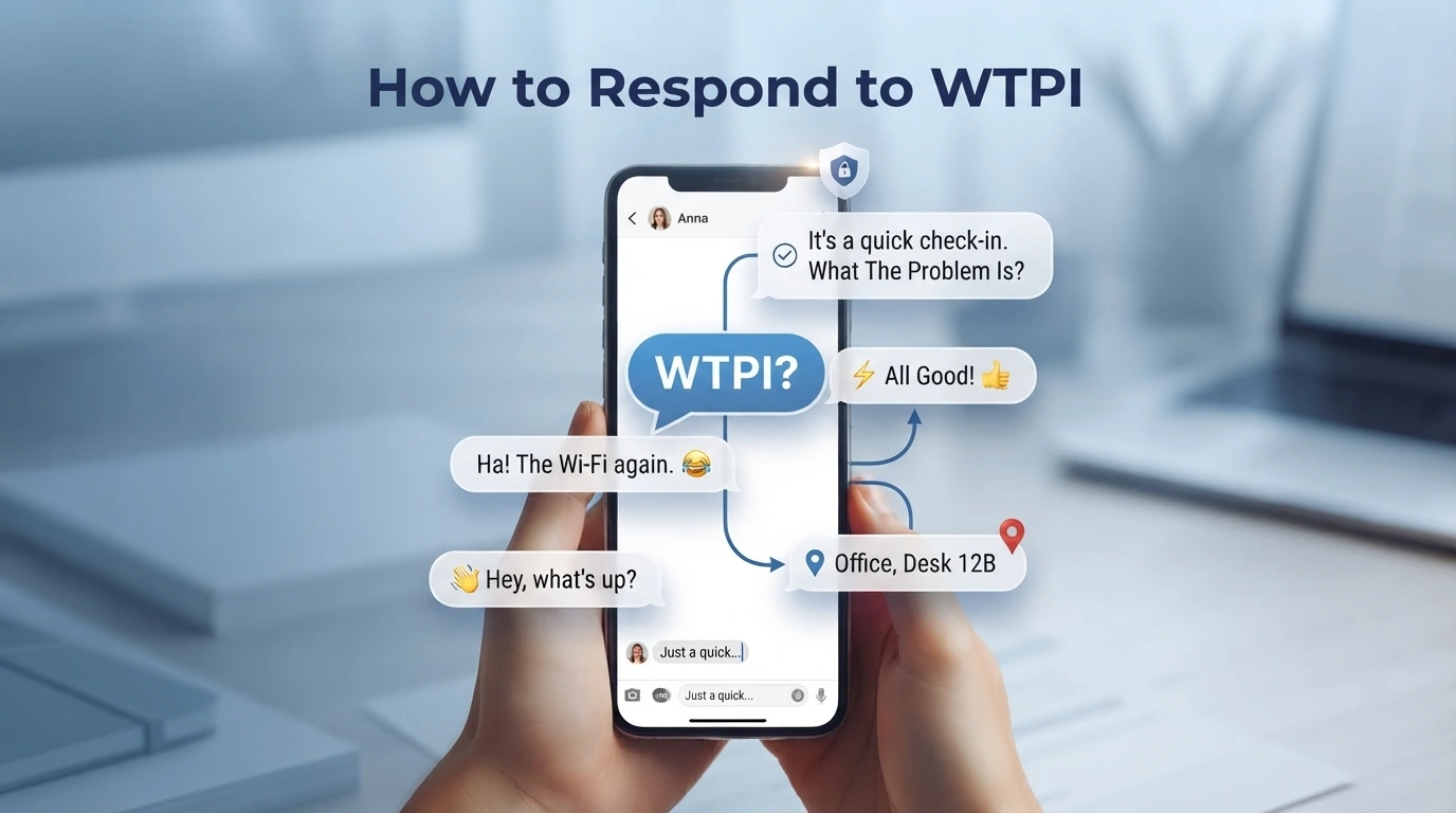 How to Respond to WTPI