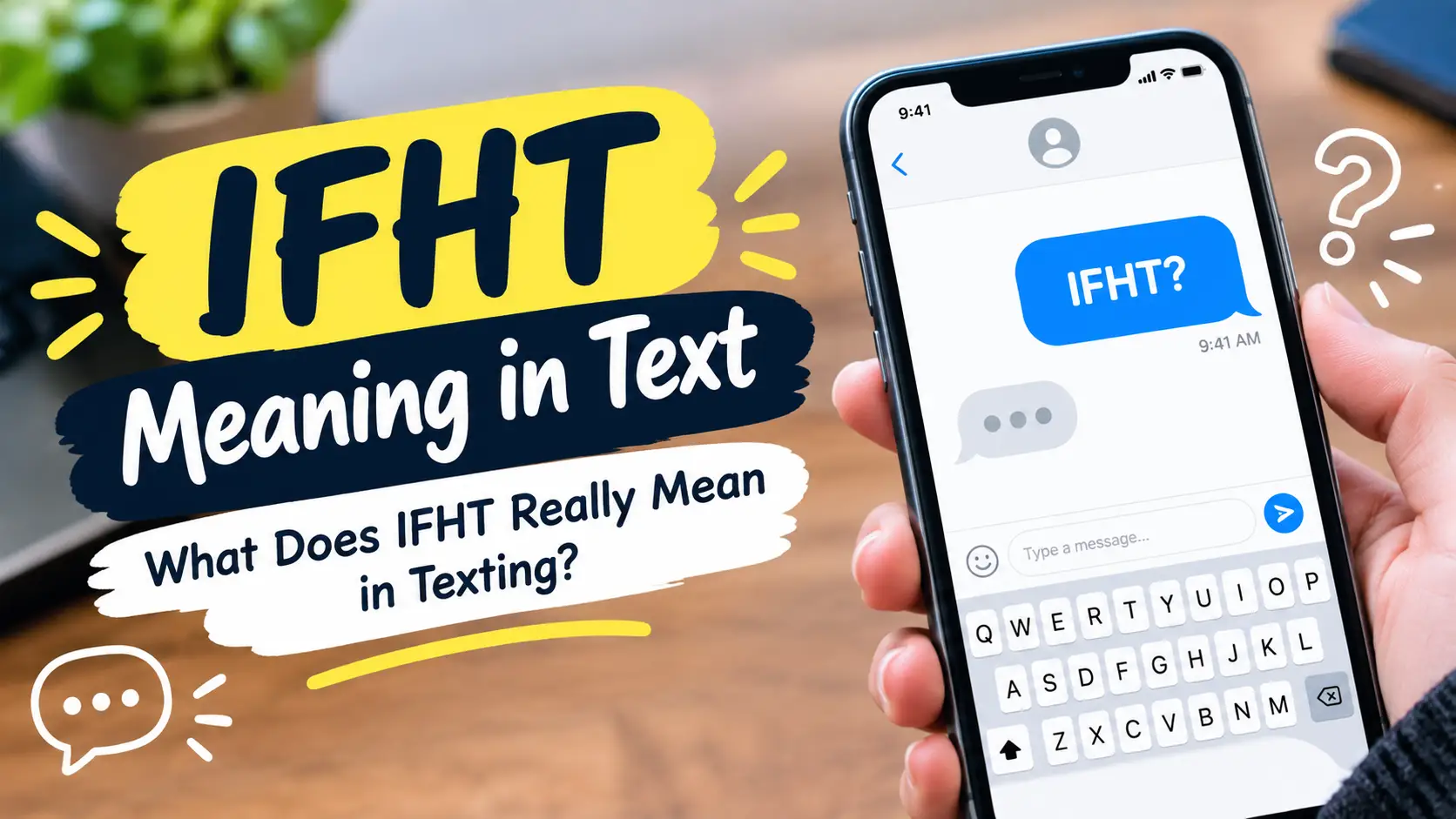 IFHT Meaning In Text