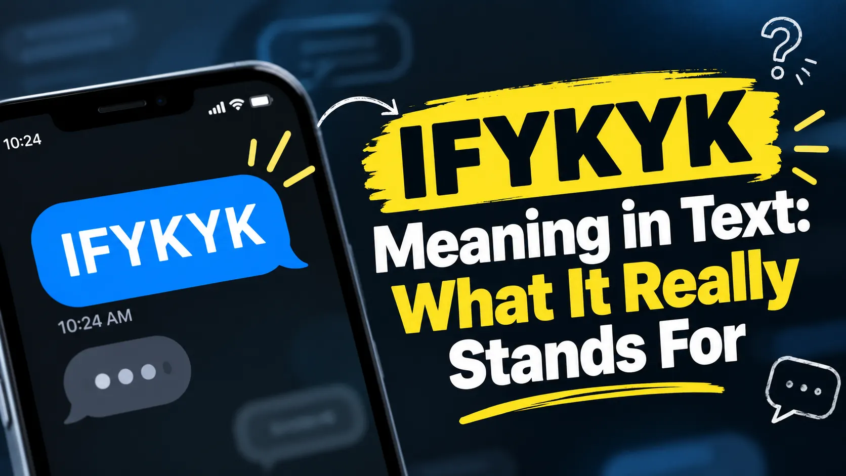 IFYKYK Meaning in Text