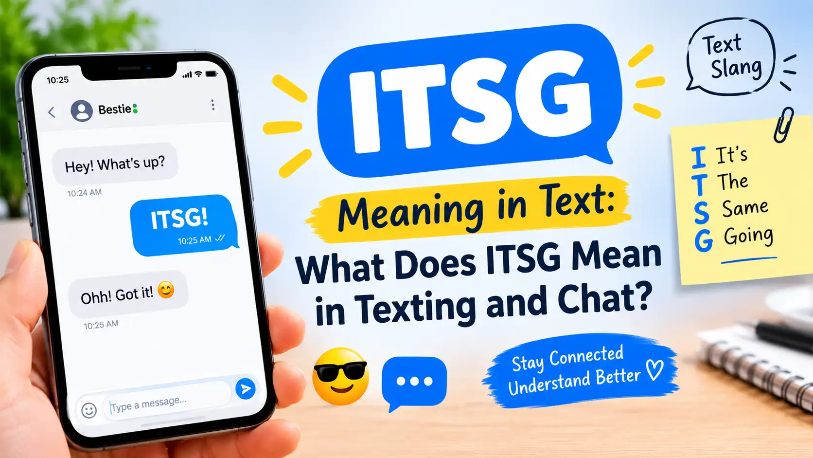 ITSG Meaning in Text