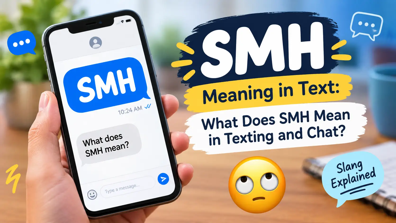 Meaning of SMH in Text