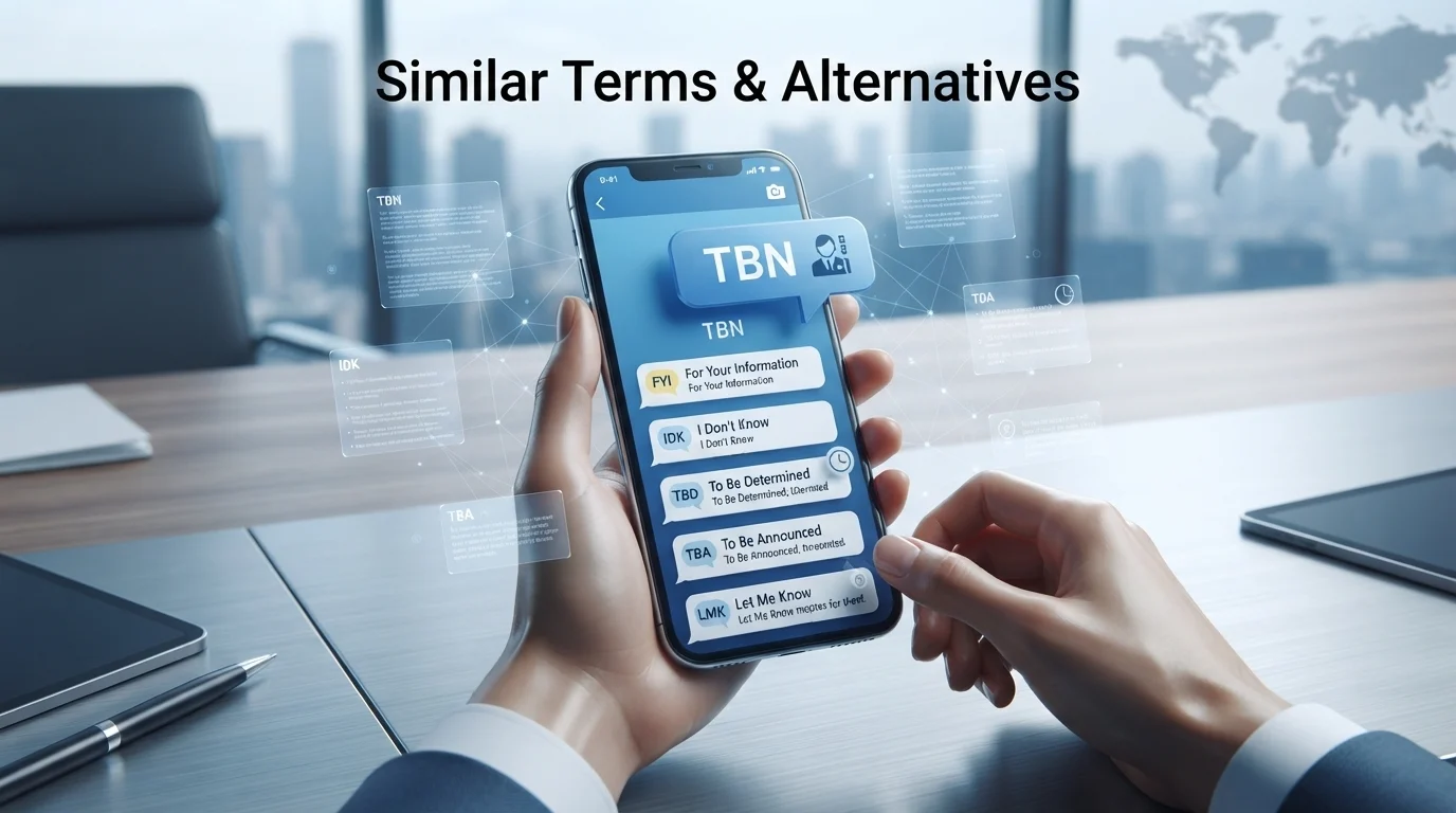 Similar Terms & Alternatives