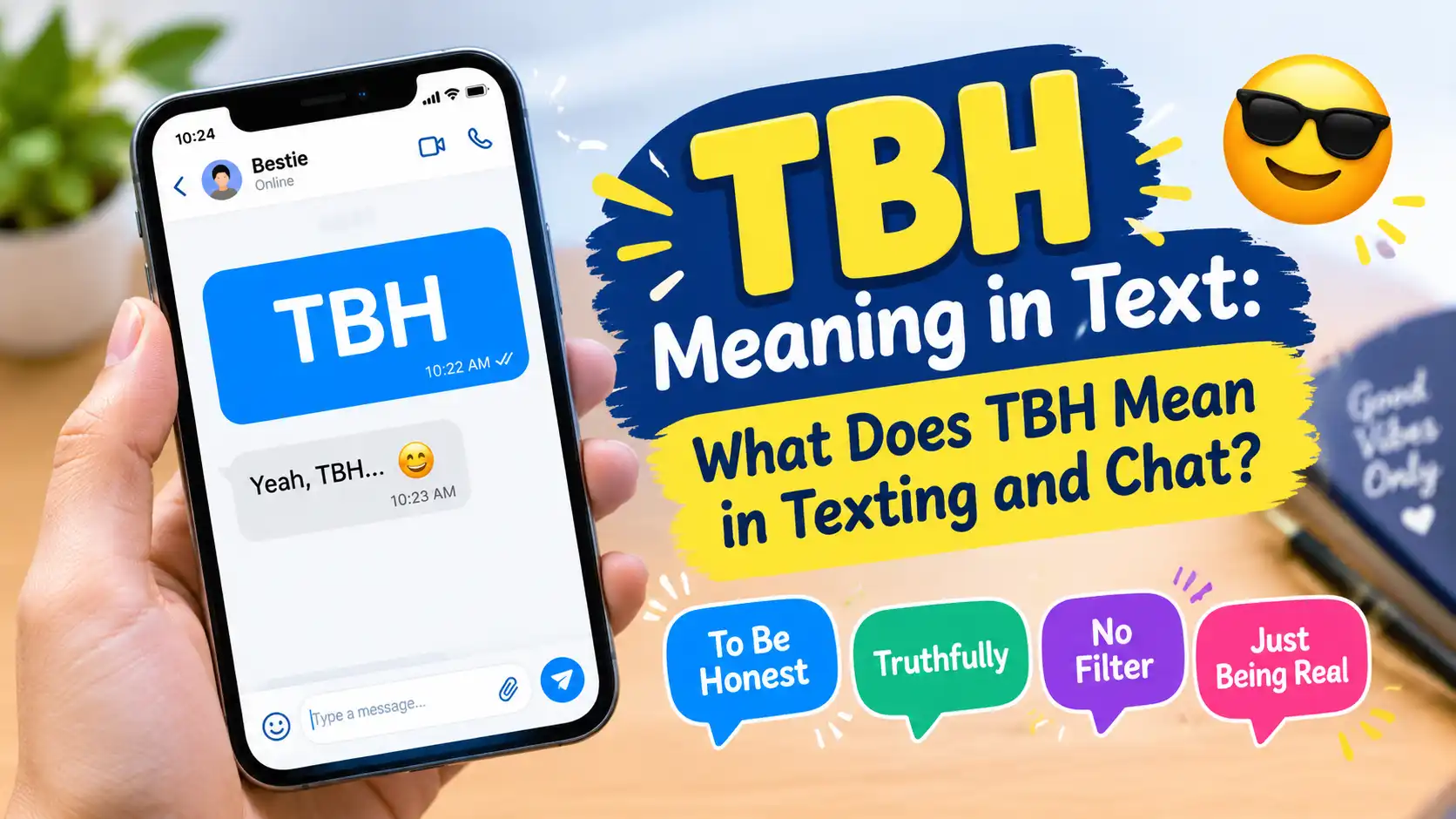 TBH Meaning In Text