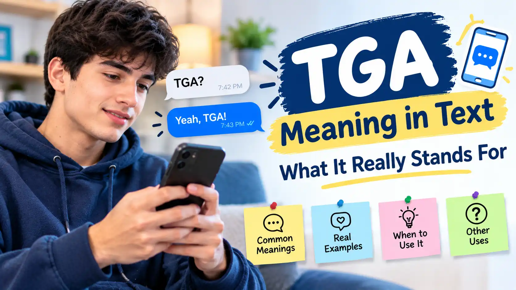 TGA Meaning in Text