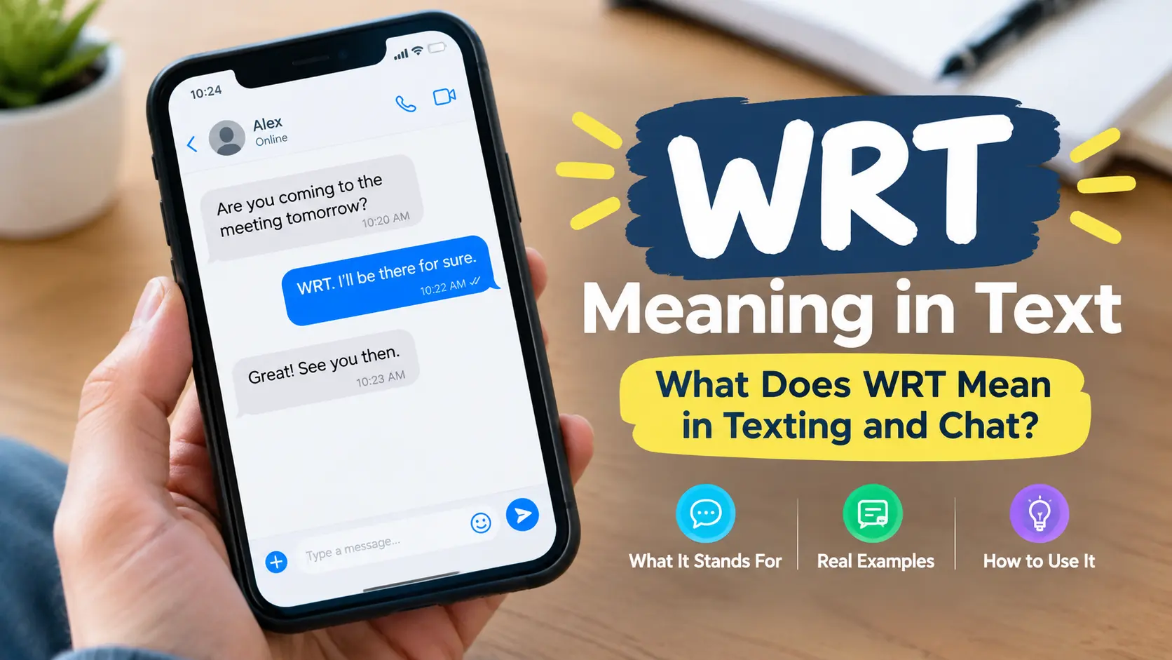 WRT Meaning in Text
