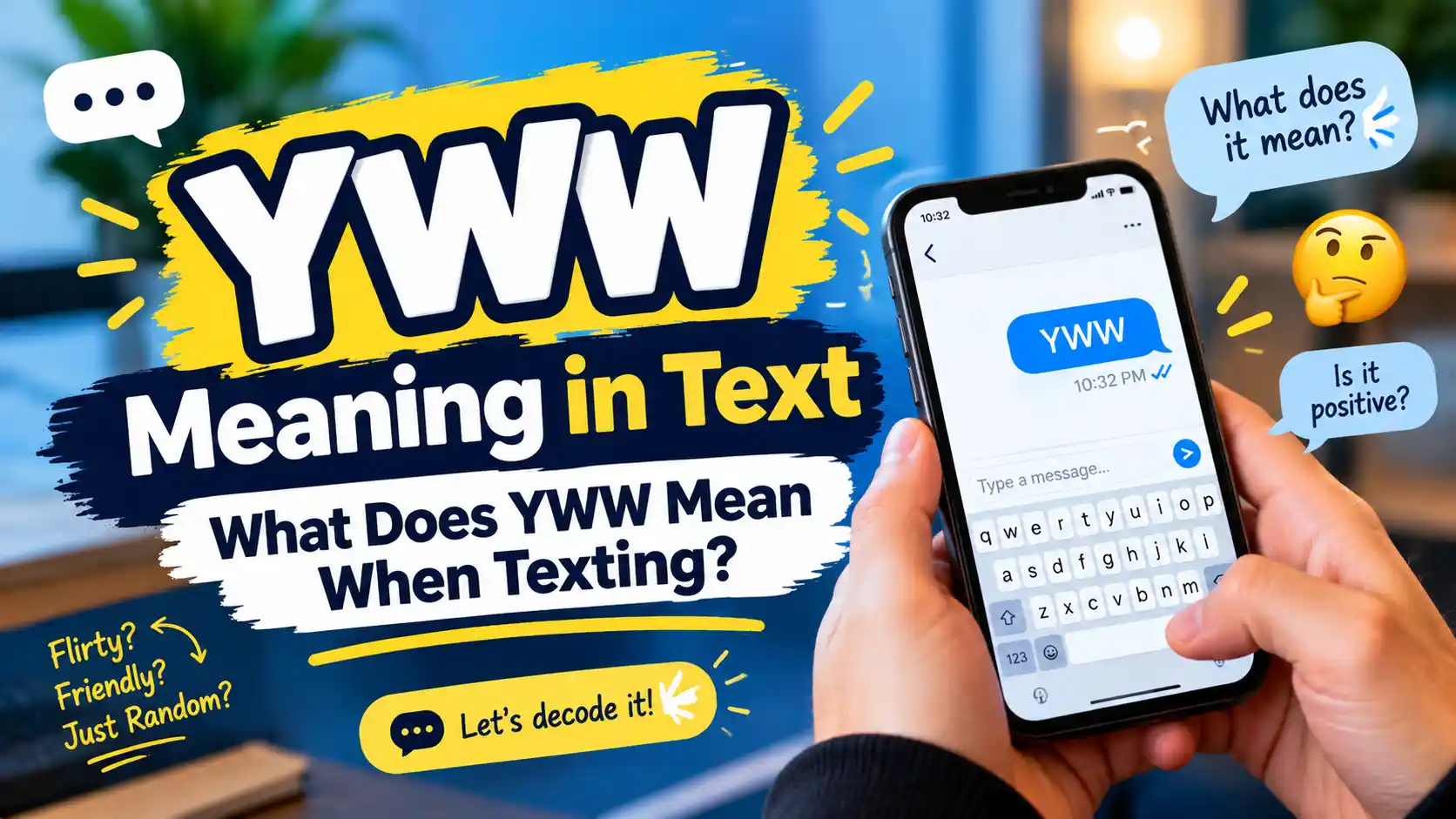 YWW Meaning in Text